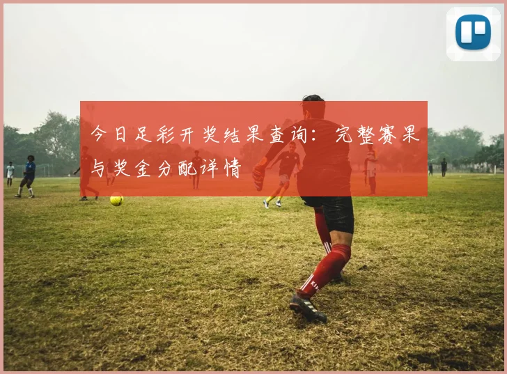 今日足彩开奖结果查询：完整赛果与奖金分配详情