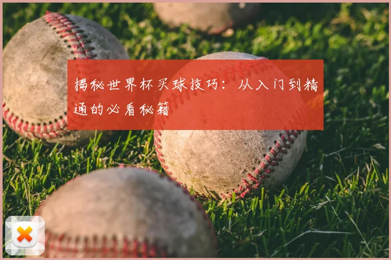 揭秘世界杯买球技巧：从入门到精通的必看秘籍