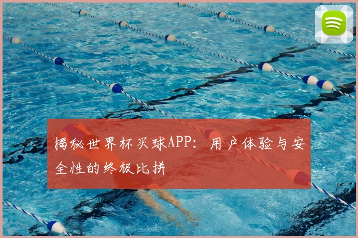 揭秘世界杯买球APP：用户体验与安全性的终极比拼